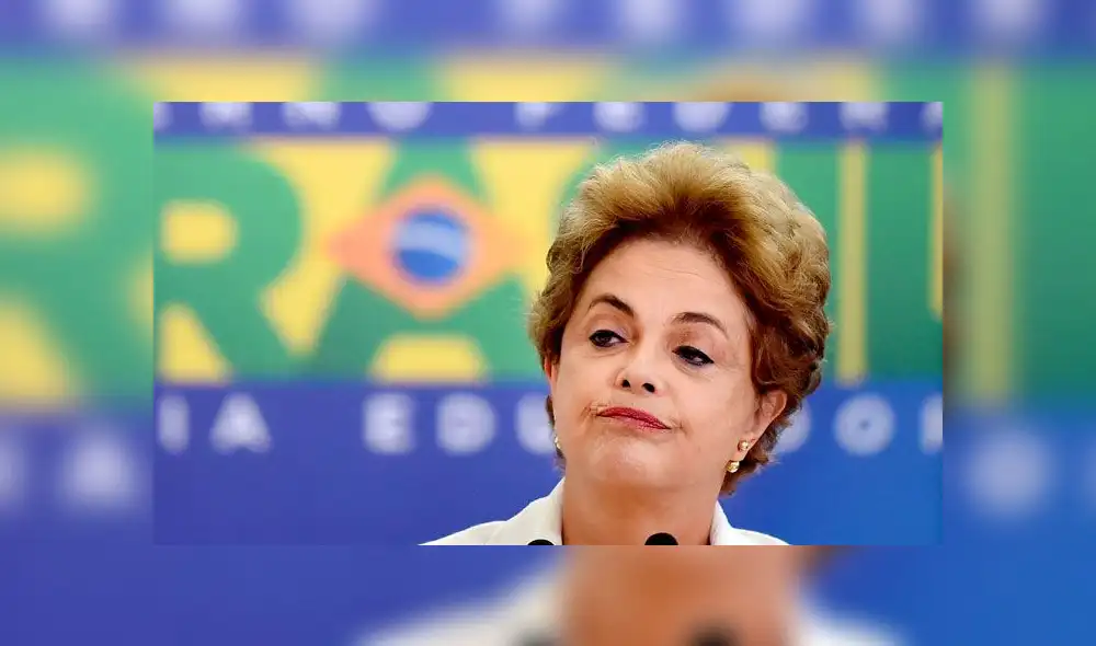 Dilma Rousseff, expresidenta de Brasil. Foto: AFP.
