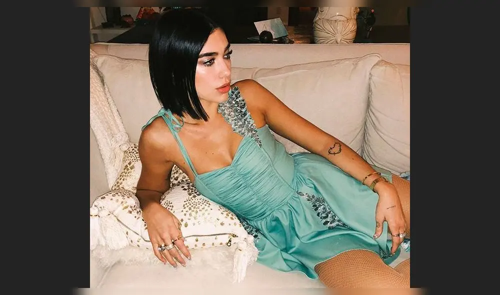 Dua Lipa y su alocada reacción por ganar un gramófono [VIDEOS]