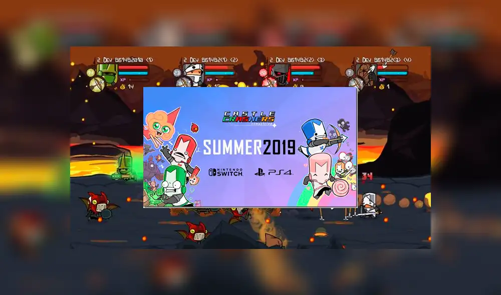 Nintendo Switch y PS4 recibirán Castle Crashers remasterizado [VIDEO]