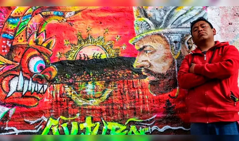 Artistas de Puno participaron en concurso de graffiti en honor a Virgen de la Candelaria [FOTOS]