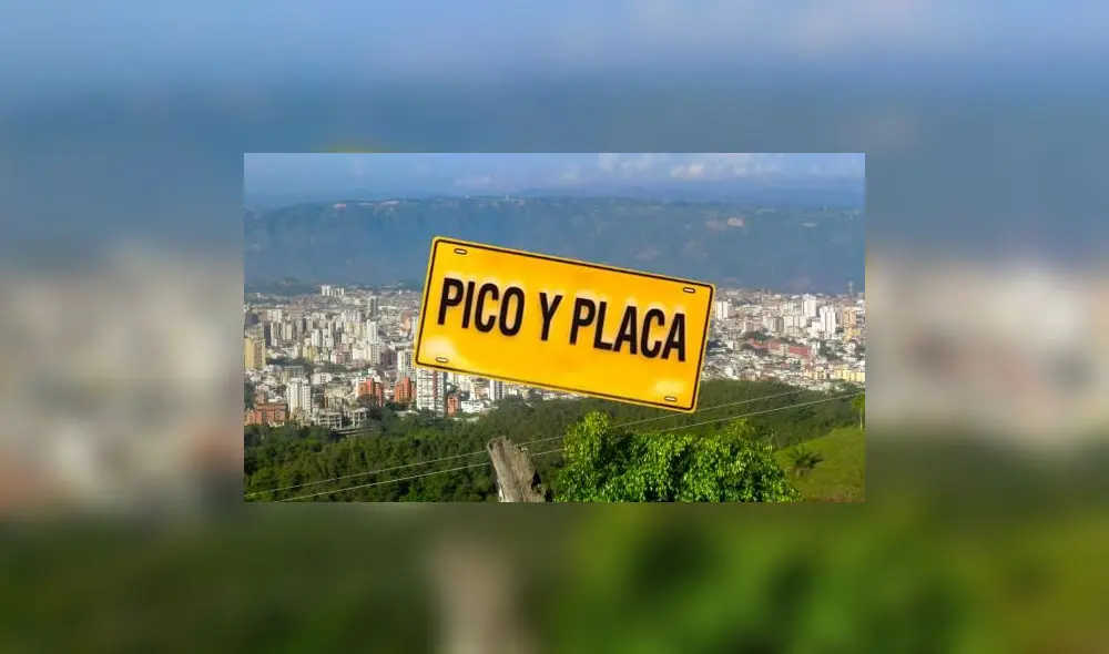 Pico y placa en Colombia. Foto: difusión. Pico y placa en Colombia. Foto: difusión.
