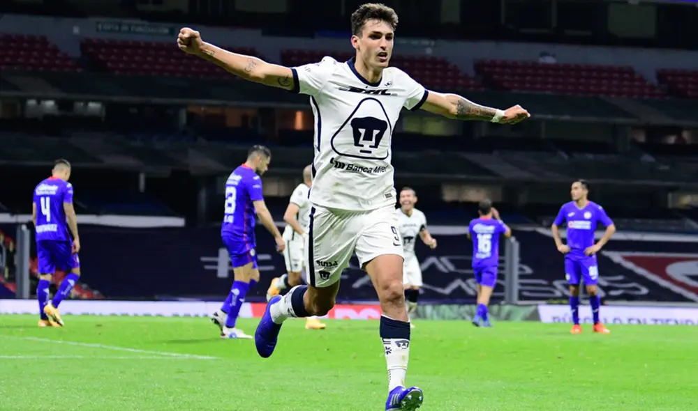 Goleador. El argentino Juan Dinenno alcanzó los 10 goles en la Liga MX esta temporada. Foto: difusión