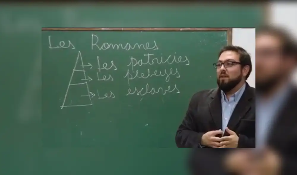 Profesor de historia enseña con lenguaje inclusivo para “todes” [VIDEO]