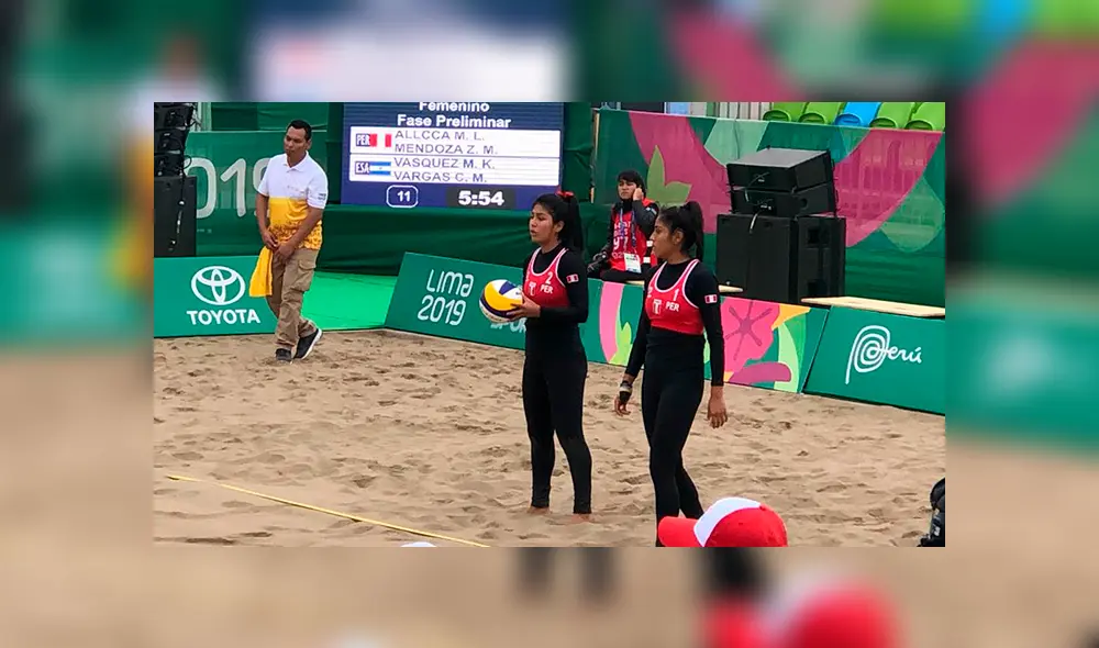 Juegos Panamericanos 2019: selección vóley playa debuta frente a El Salvador. (Foto: IPD)