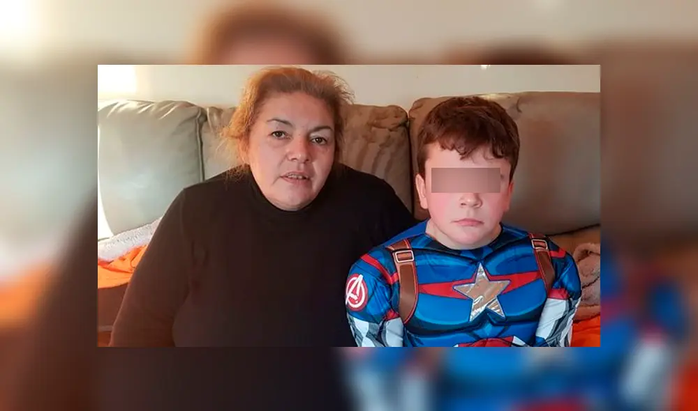 Una madre y su pequeño están alejados tras incendio en su casa. (Captura: The Mirror)