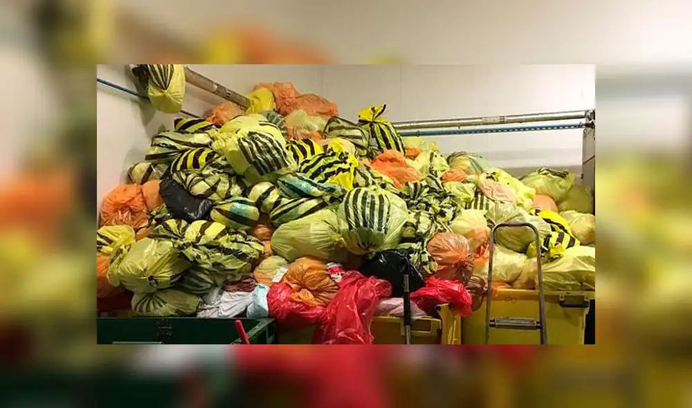 Los desechos fueron botados hace más de un año.