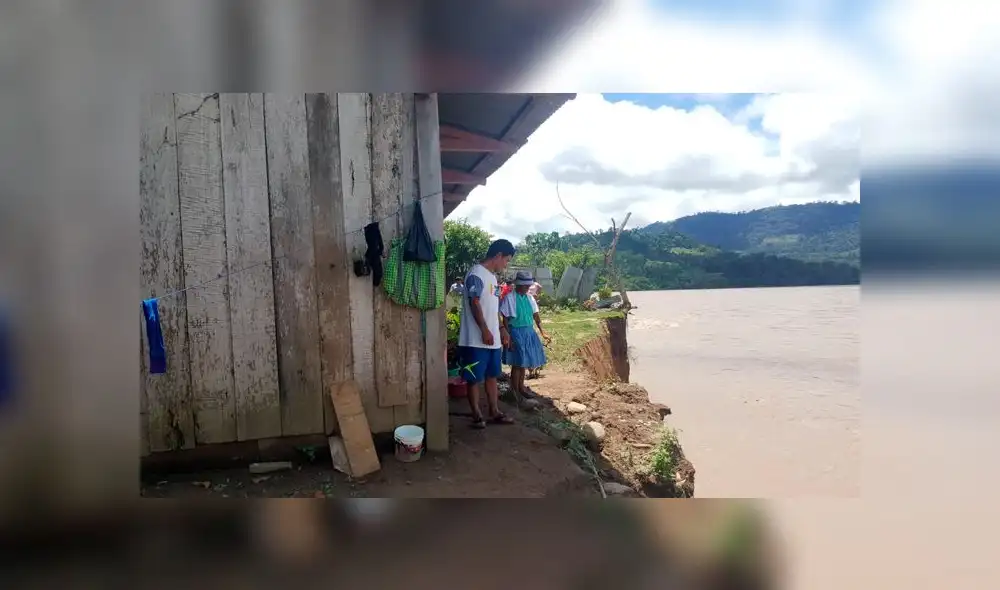 Vraem: pobladores piden apoyo ante posible desborde del río Ene