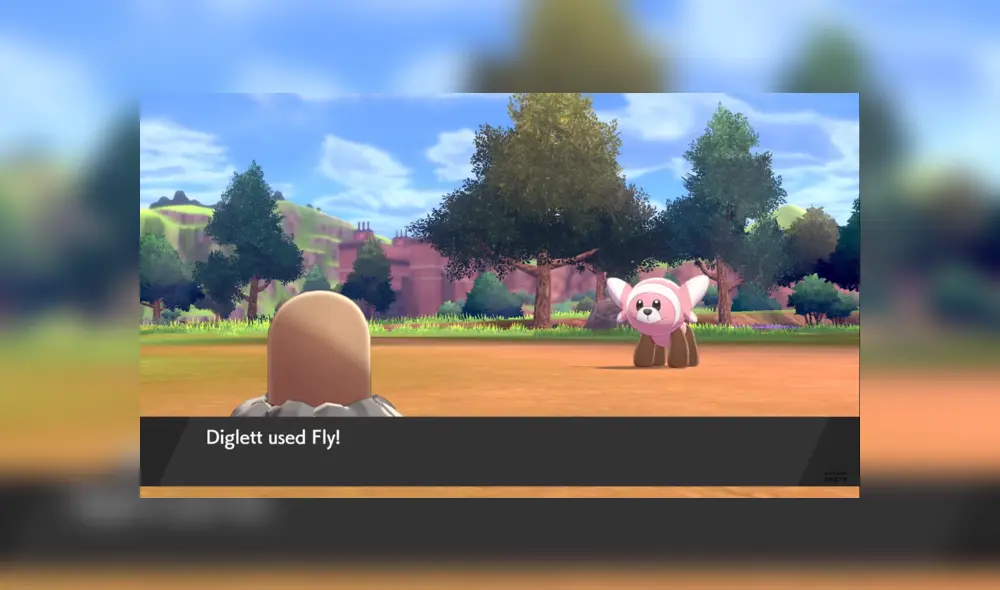 En otros casos, apenas deja verse al elevarse por lo más alto.