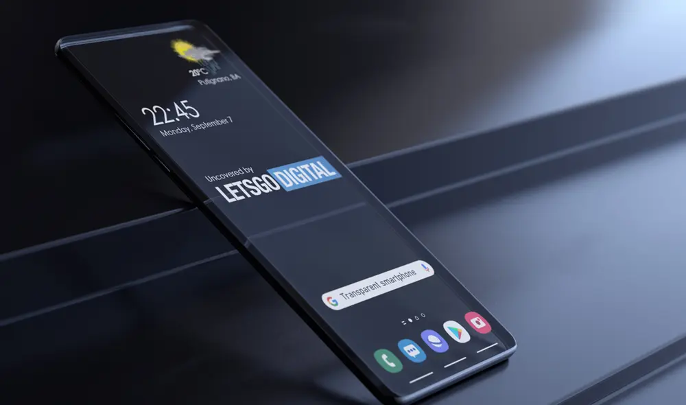 Como base, el teléfono utiliza una pantalla OLED. | Foto: Giuseppe Spinelli / LetsGoDigital