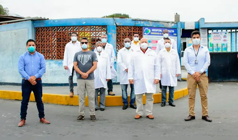 Médicos y enfermeros cubanos