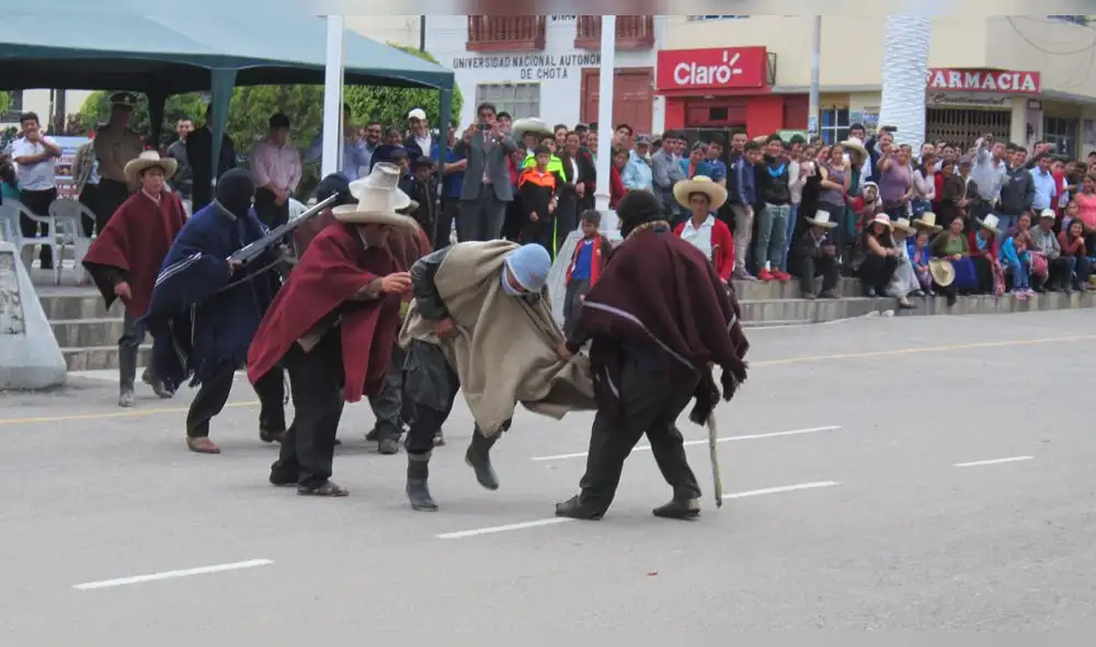 Ronderos castigan a subprefecto de Anguia Ronderos castigan a subprefecto de Anguia