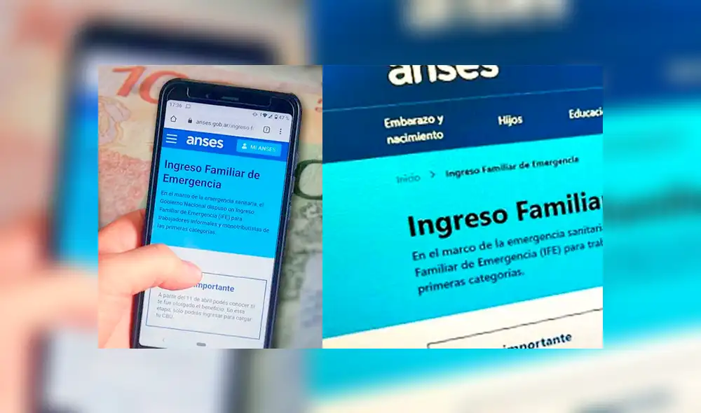 Para recibir esta tercera tanda del IFE no hay necesidad de inscribirse. (Foto: composición TSN Necochea / Cronista)