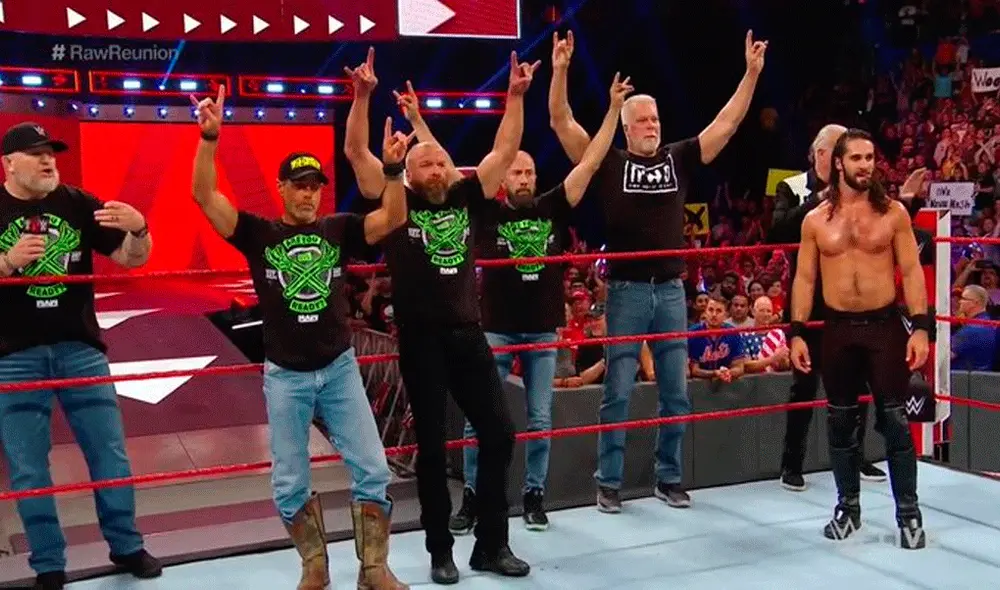 Sigue aquí EN VIVO ONLINE WWE Raw Reunion con grandes estrellas del pasado. | Foto: @WWE
