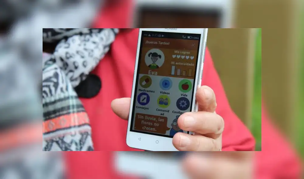 La app permite que los pacientes culminen sus tratamientos médicos: Foto: Academia de Innovación UDEC