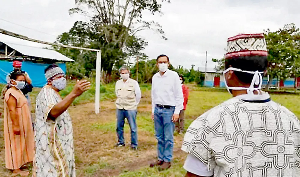 De visita. Dirigentes de la Fenamad recibieron al presidente de la República, Martín Vizcarra. De visita. Dirigentes de la Fenamad recibieron al presidente de la República, Martín Vizcarra.