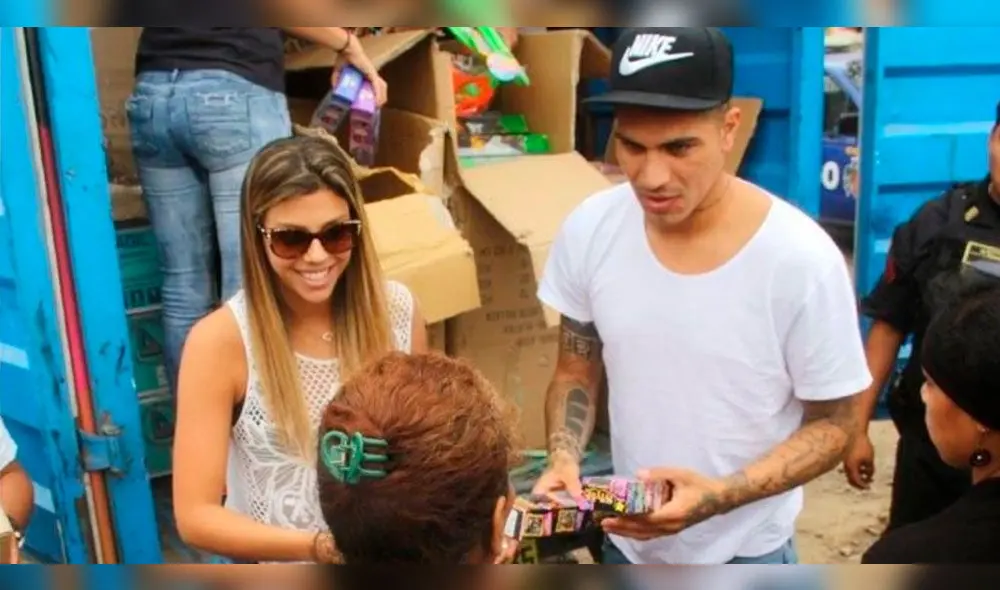 Paolo Guerrero y Alondra García Miró se habrían encontrado en Lima [VIDEO]