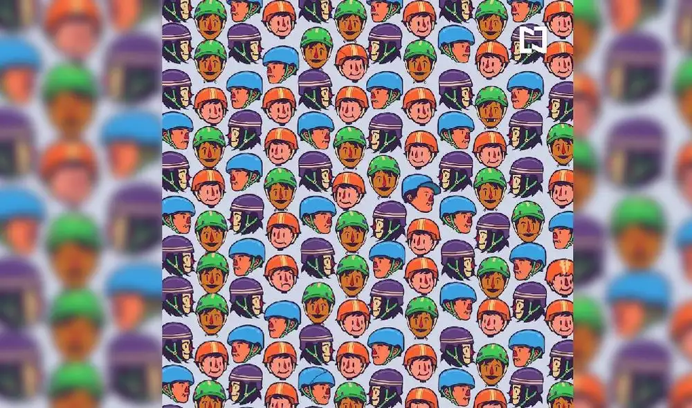 Desliza para ver la solución al reto visual de Facebook. Foto: Televisa Noticias