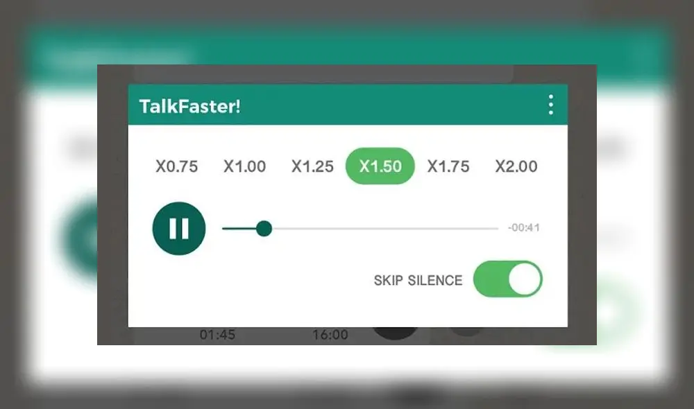 El truco de WhatsApp para acelerar los audios.