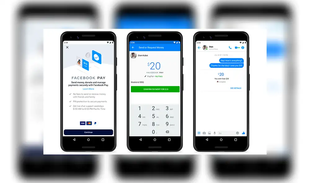 Facebook lanza nueva plataforma de pagos llamada Facebook Pay.