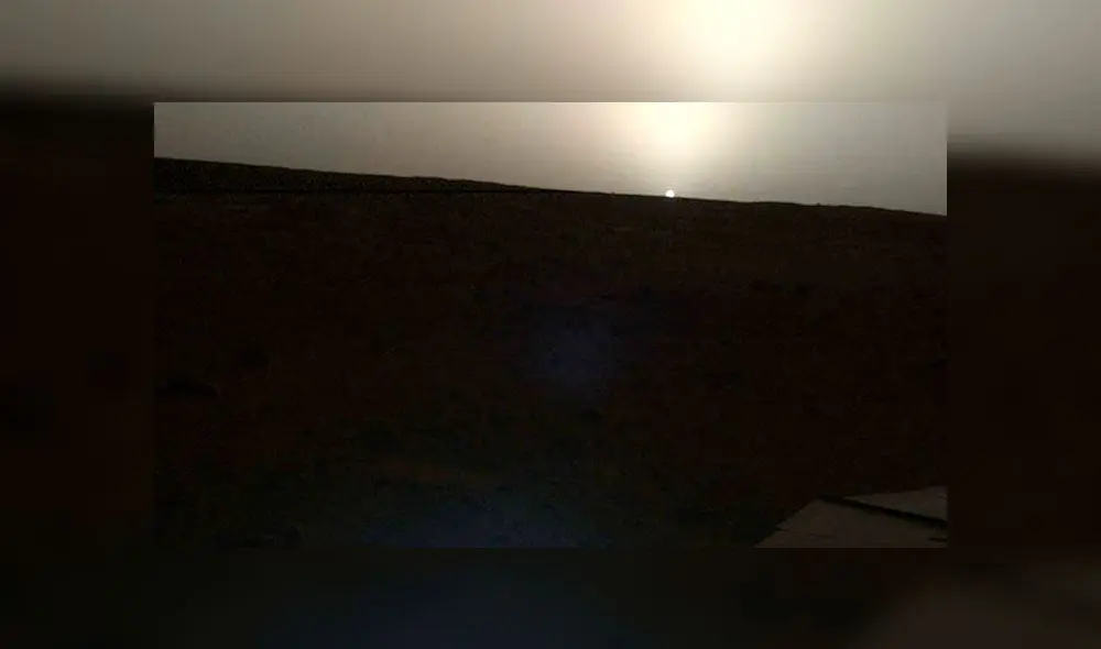 Curiosity capta amanecer en Marte. Foto: NASA Curiosity capta amanecer en Marte. Foto: NASA