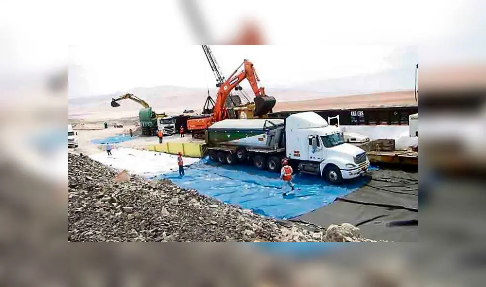 OEFA prohíbe a Southern llevar concentrado de cobre en camiones
