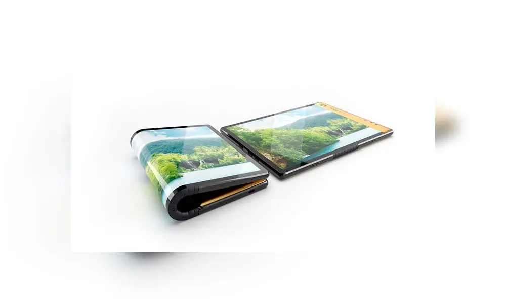 El Escobar Fold 1 es un 'smartphone' plegable con Android 9. Foto: difusión