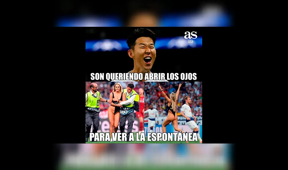 Interrupción de Kinsey Wolanski en la final de Champions League generó hilarantes memes