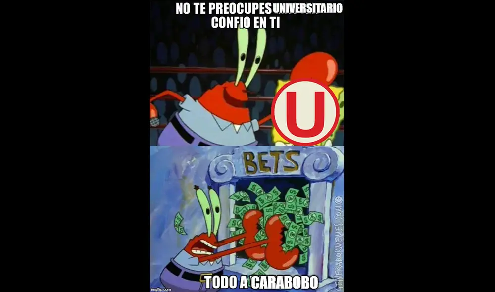 Universitario vs. Carabobo: hilarantes memes calientan la previa del partido