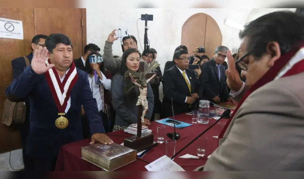 Ayñayanque señaló que promoverá el análisis técnico del proyecto Majes Siguas II. Foto: Manolo Berrios. Ayñayanque señaló que promoverá el análisis técnico del proyecto Majes Siguas II. Foto: Manolo Berrios.