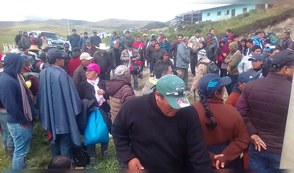 Cajamarca: comando de lucha de Hualgayoc suspende paro indefinido contra minera