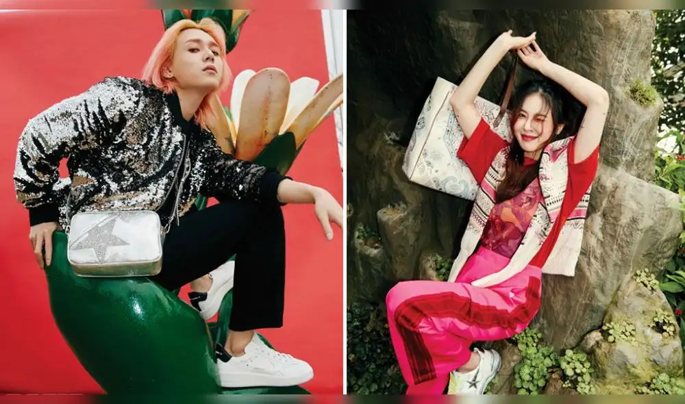 Dawn y HyunA derrochan estilo con vibrantes fotos para DAZED