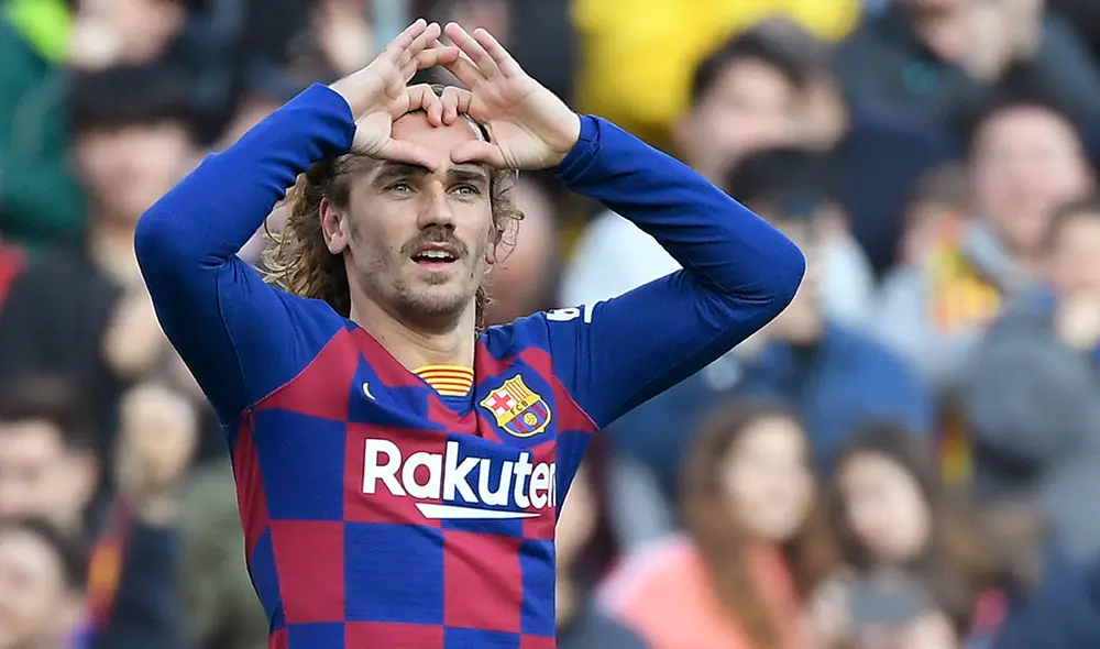 Griezmann marcó el primer tanto del partido para el FC Barcelona. (Créditos: AFP)