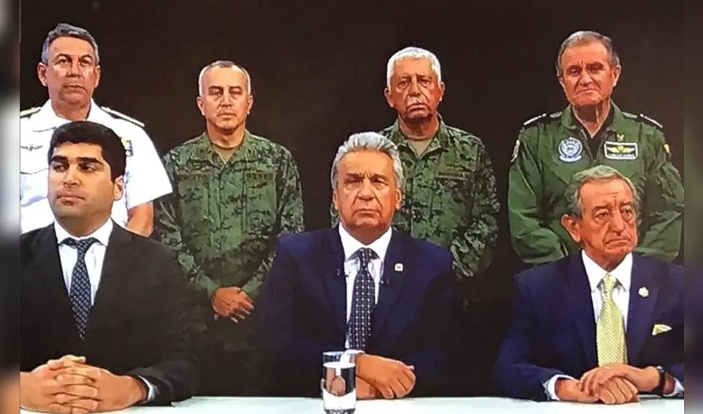 Moreno acusa a Maduro y Correa de querer desestabilizar su gobierno. Foto: AFP. Moreno acusa a Maduro y Correa de querer desestabilizar su gobierno. Foto: AFP.