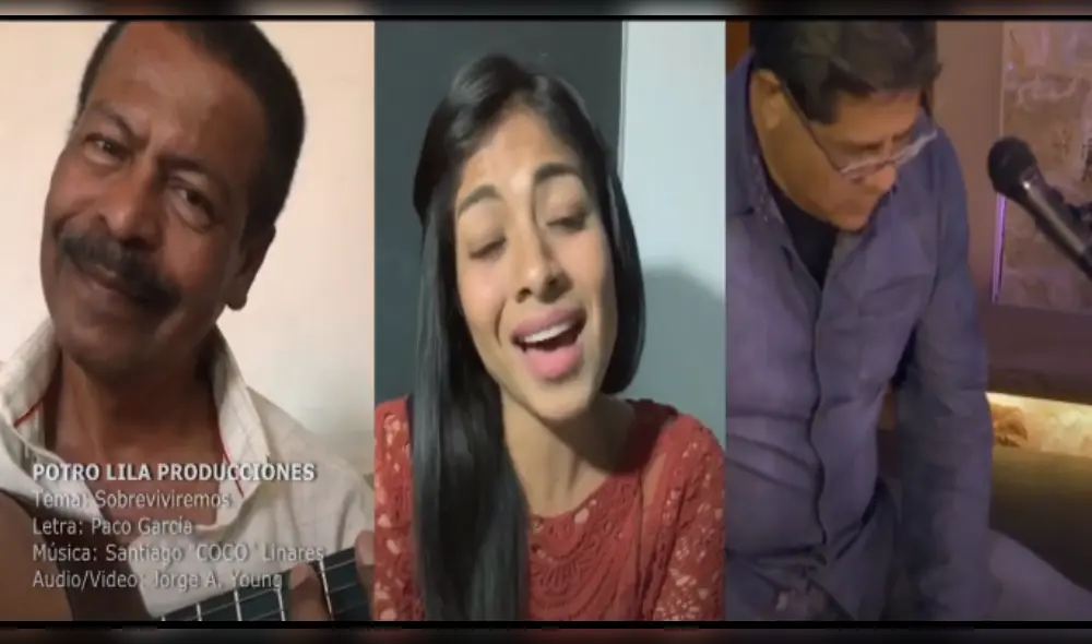 Paco García y Coco Linares presentan Sobreviviremos, un himno para los peruanos que no se dejan vencer Paco García y Coco Linares presentan Sobreviviremos, un himno para los peruanos que no se dejan vencer