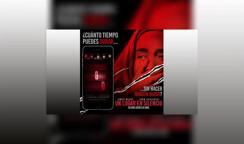 Un lugar en silencio: una inquietante película de terror