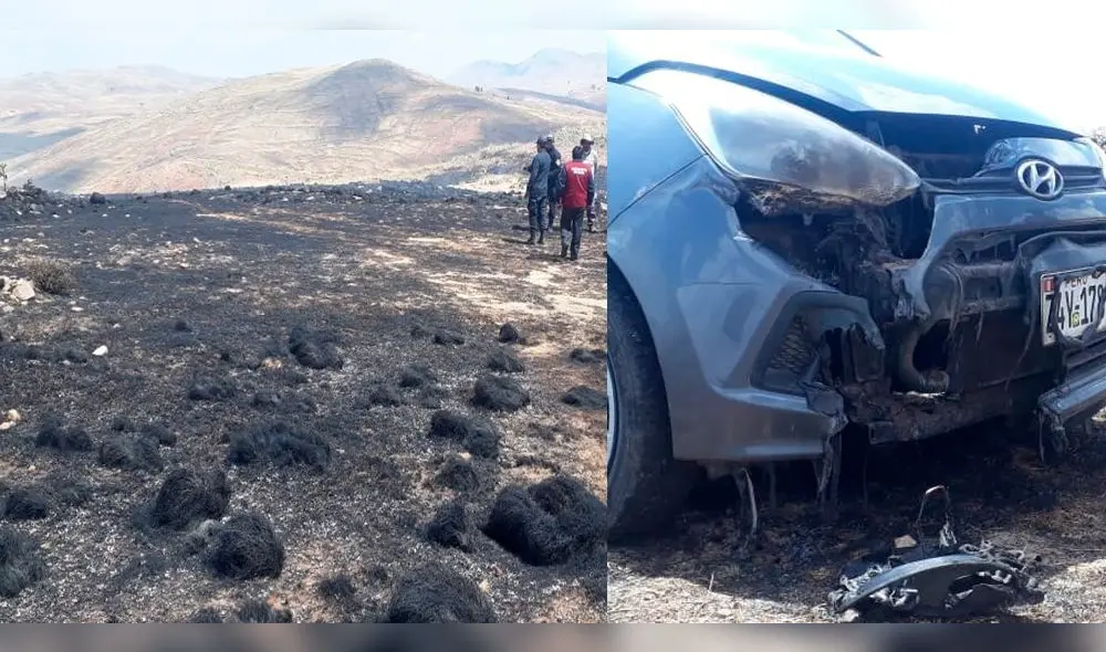 Quema de basura en Puno termina en incendio forestal y daños a viviendas. Quema de basura en Puno termina en incendio forestal y daños a viviendas.