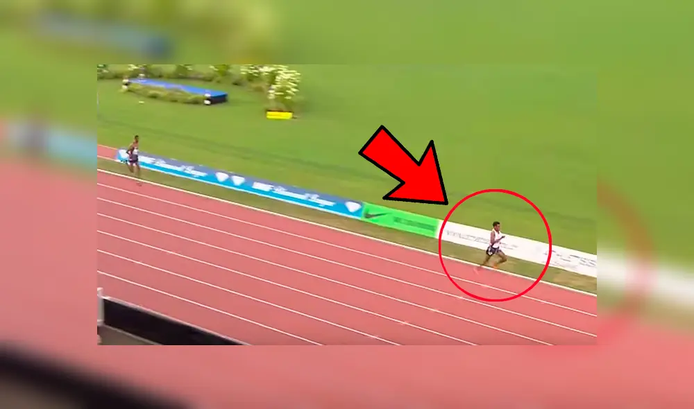 Vía YouTube. Atleta pensó que había ganado la competencia y protagonizó un vergonzoso momento