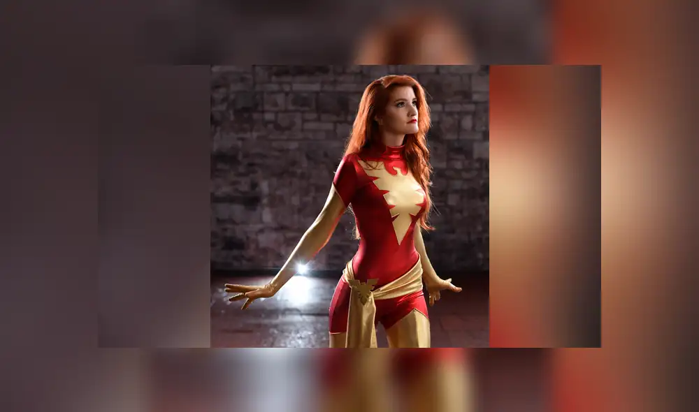 Instagram: chica hace sexy cosplay de 'Phoenix', el personaje de Sophie Turner en X-Men [FOTOS]