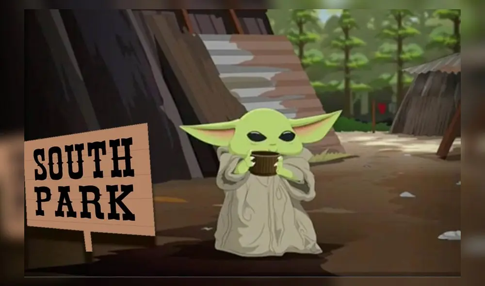 Baby Yoda salió en último episodio de South Park. Baby Yoda salió en último episodio de South Park.