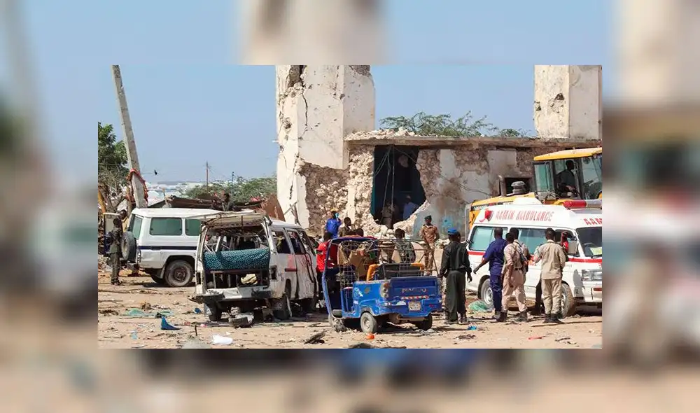 Ataque con coche bomba deja 76 muertos y más de 70 heridos en la capital de Somalia. Foto EFE Ataque con coche bomba deja 76 muertos y más de 70 heridos en la capital de Somalia. Foto EFE