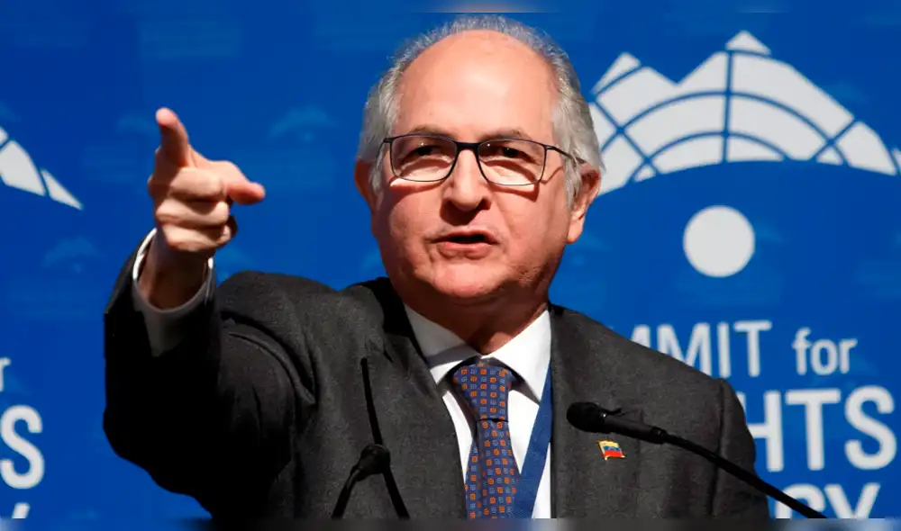 Exalcalde Antonio Ledezma pide una intervención humanitaria en Venezuela