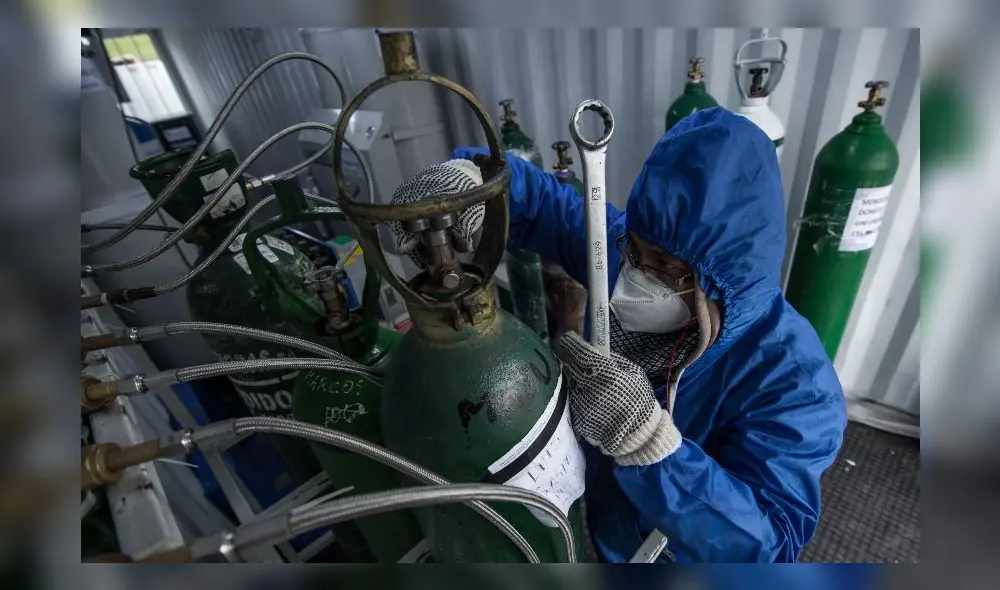 Recargarán oxígeno de forma gratuita en San Juan de Lurigancho. Foto: John Reyes Mejía / La República.