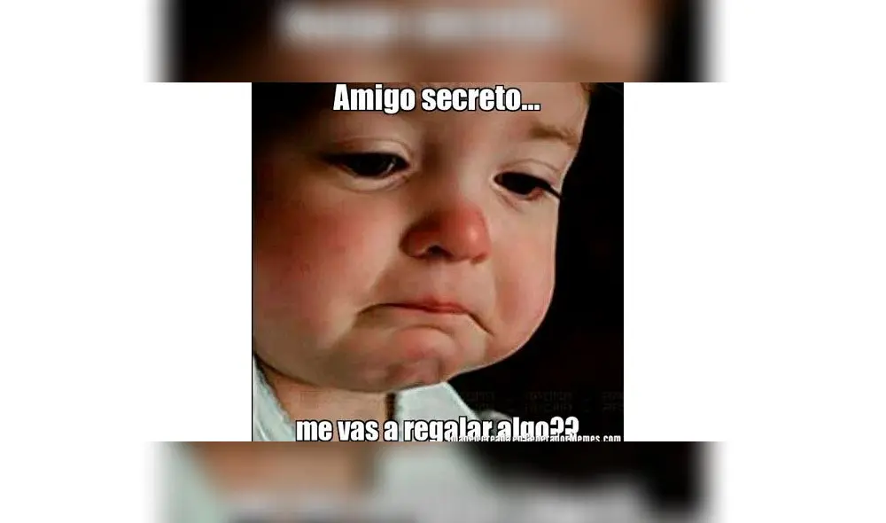 Amigo secreto: los más hilarantes y divertidos memes sobre el popular intercambio de regalos Amigo secreto: los más hilarantes y divertidos memes sobre el popular intercambio de regalos