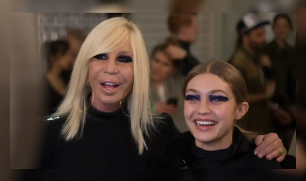 La modelo Gigi Hadid y la diseñadora italiana Donatella Versace mantienen una cercana amistad. (Foto: Difusión) La modelo Gigi Hadid y la diseñadora italiana Donatella Versace mantienen una cercana amistad. (Foto: Difusión)