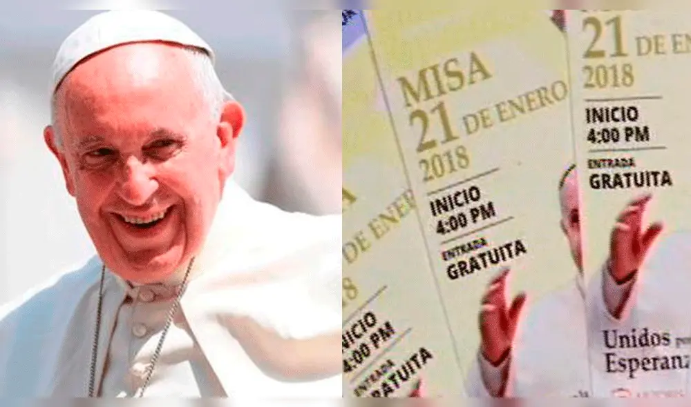 Papa Francisco en Perú: recoge tus tickets para la misa en estos parques de Lima