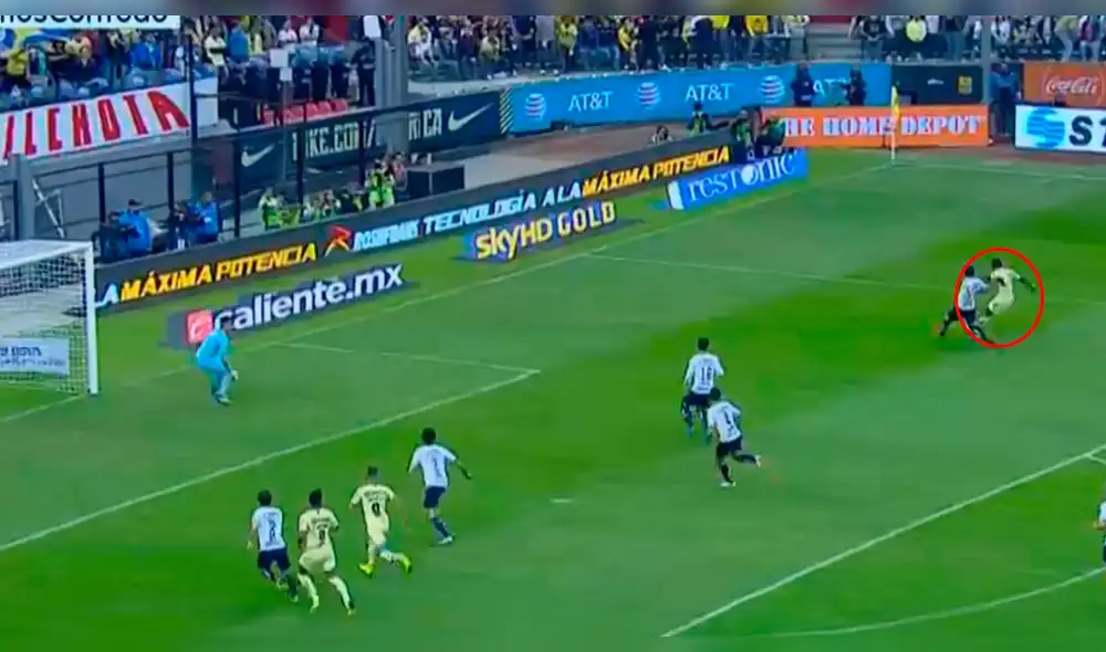 América vs Pumas: Renato Ibarra abrió el marcador para las ‘Águilas’ 