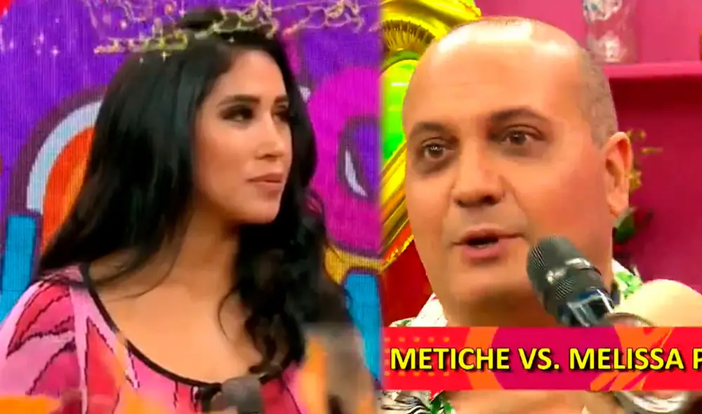 Melissa Paredes se presentó en el programa “D’Mañana”. Foto: capturas Panamericana TV