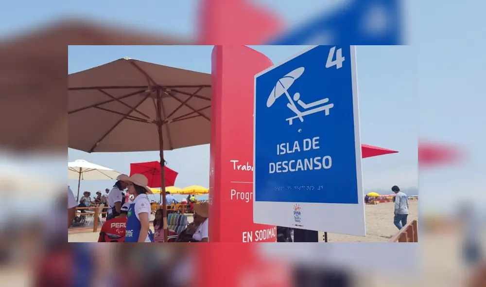 Ministra de la Mujer dijo que espera que el ejemplo se replique en otras playas del país.