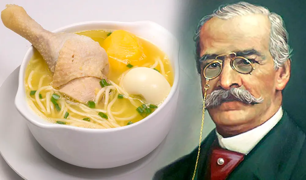 El caldo de gallina es uno de los platillos más consumidos en Perú y también se le conoce como 'el levanta muertos'. Foto: composición LR/Buenazo.pe