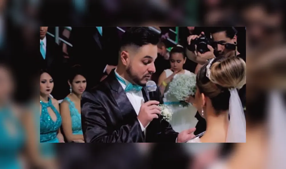 Hombre dedica conmovedor discurso a su hijastra el día de su boda y sorprende a sus invitados [VIDEO] 